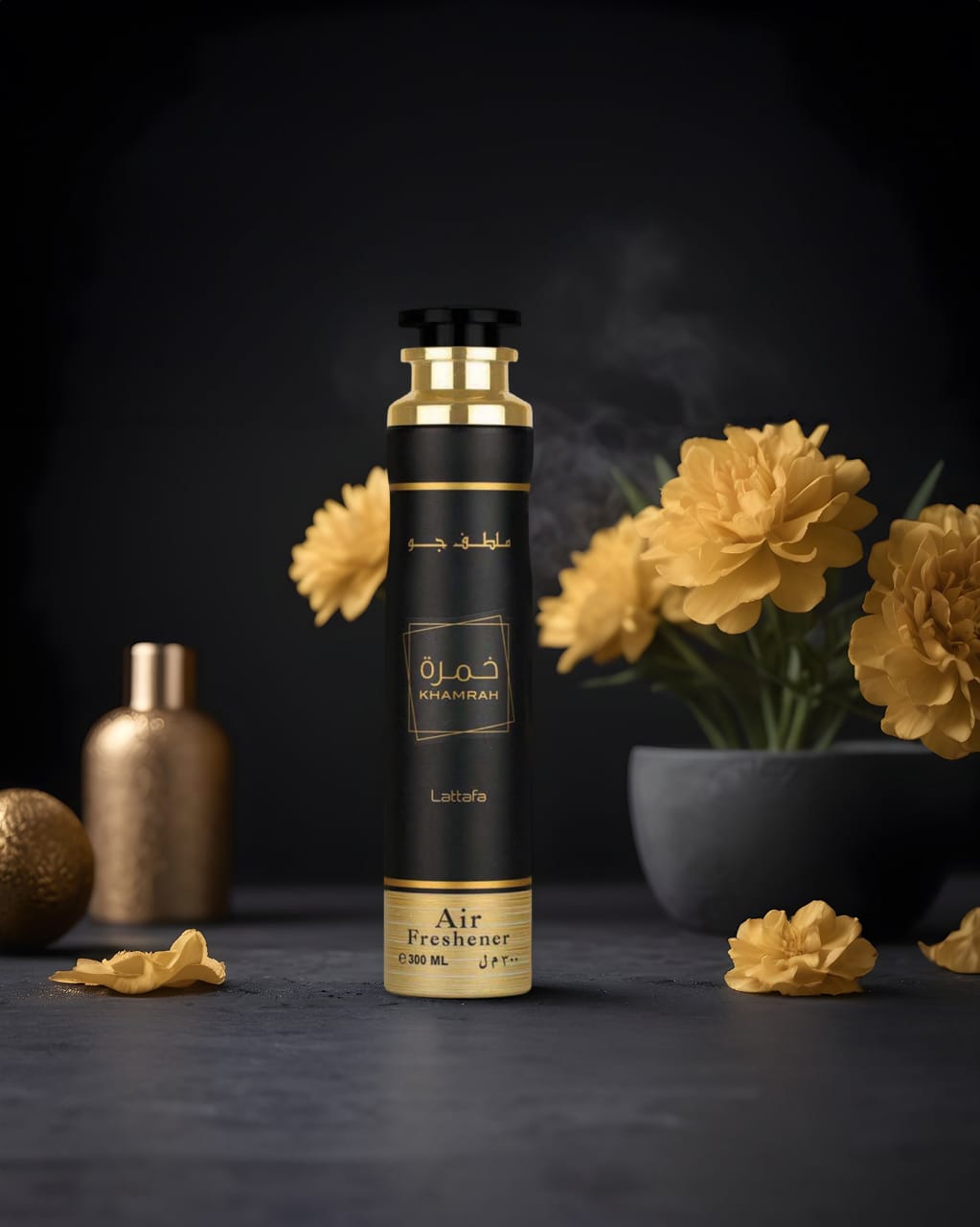 Khamrah Air Freshener 300mL By Lattafa Khamrah Air Freshener Perfumes Spray Home Oud Car Room Spray Arabian Fragrance and Longlasting scent