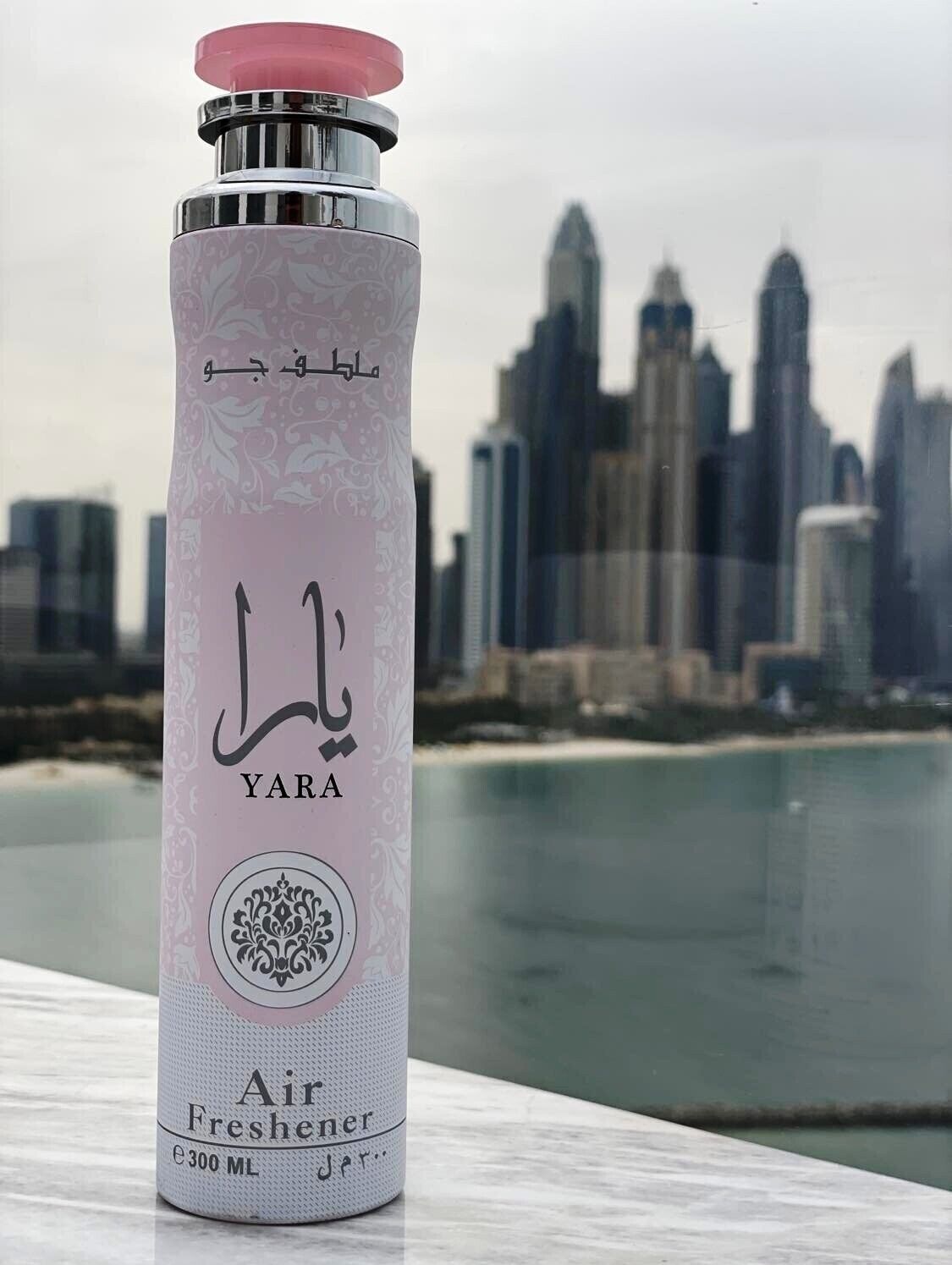 Yara Air Freshener 300ml – An elegant, long-lasting oriental scent that effortlessly refreshes and uplifts any space, creating a welcoming, serene atmosphere and leaving behind a luxurious fragrance