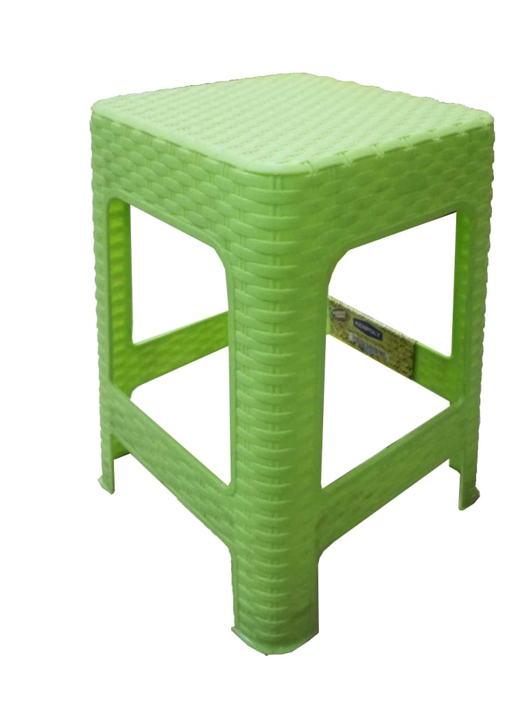 "This sturdy and vibrant  Kenpoly step stool is a practical and durable addition to any home or workspace.. Its lightweight design makes it easy to move around