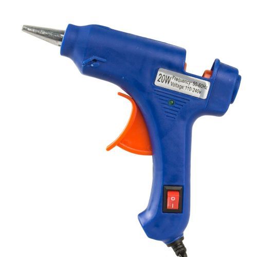 Hot Glue Gun Professional Hot Melt Glue Gun 20 W + 10 Glue Sticks Free