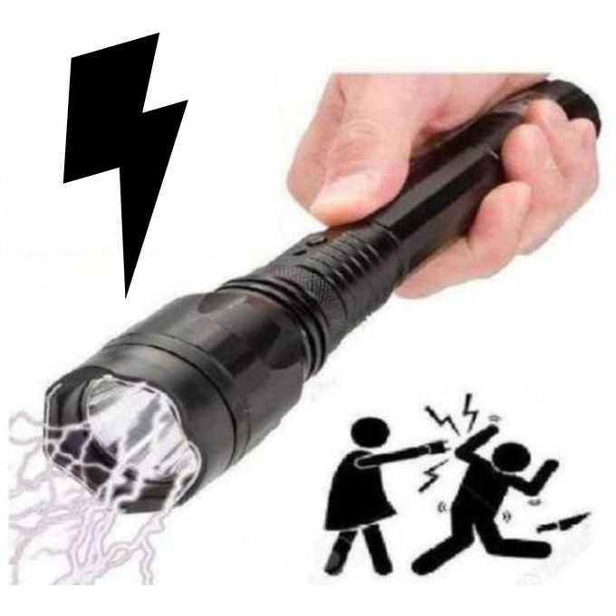 [Free Gift] Powerful Rechargable n Zoomable Tourch + Solar Lighting System With a battery, 3 Bulbs, solar Panel and a universal usb cable