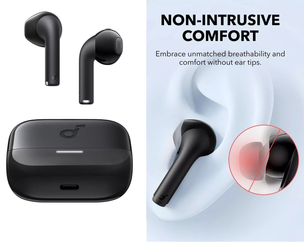 Soundcore by Anker K20i Earbuds with Mic 13mm Drivers TWS BT 5.3