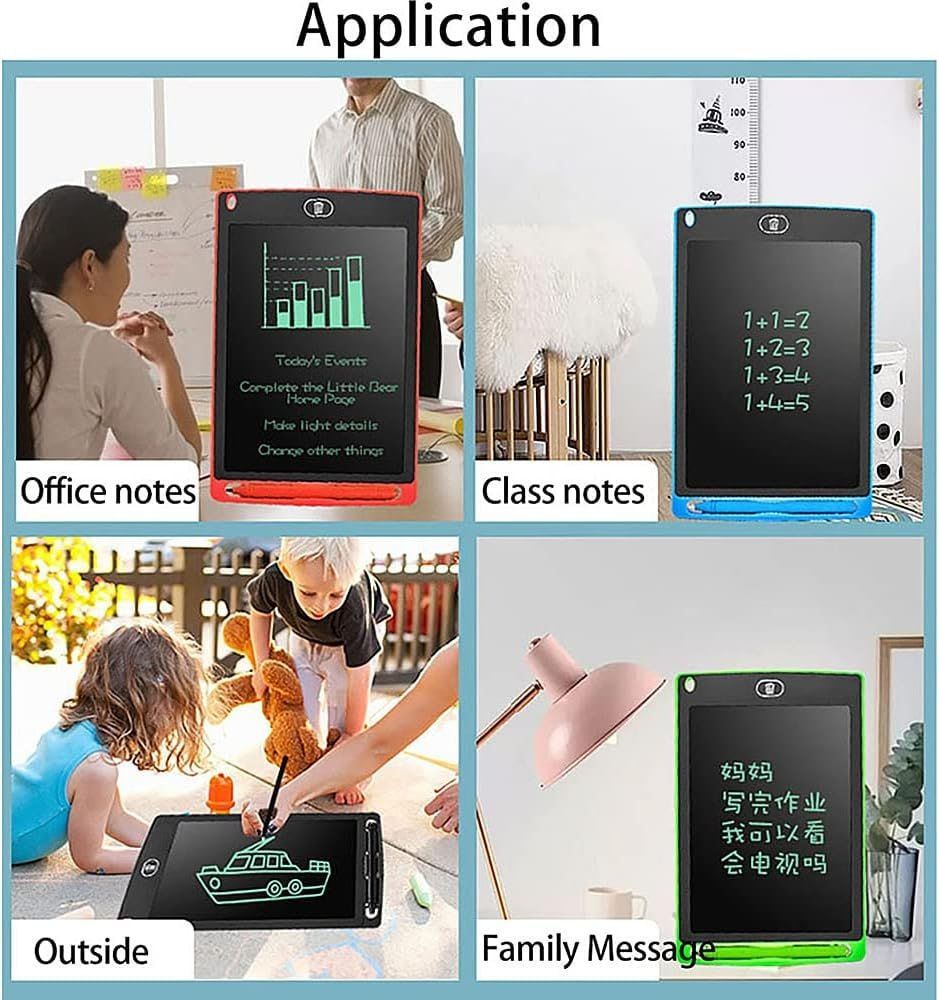 12 Inch Electronic Drawing Board LCD Screen Writing Tablet Digital Graphic Handwriting Pad with Pen for Kids School Home