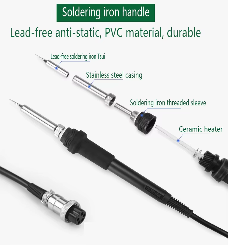 GORDAK 952H hot air station constant temperature BGA rework station SMD soldering iron station 110V / 220V phone & electronics repair