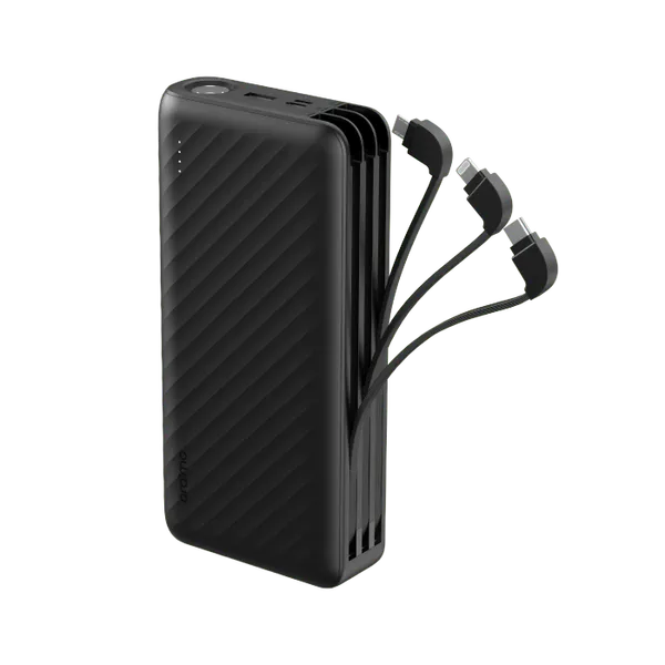 oraimo Traveler 27000mAh 12W Power Bank With Charging Cables
