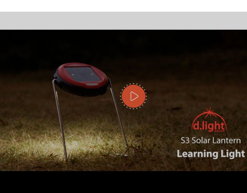 D-Light S3 Solar lamp Lantern light Ultra Flexible Learning Light