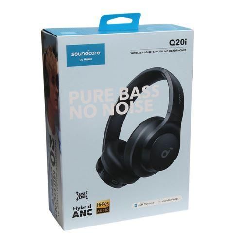 Anker Soundcore life Q20i Hybrid Active Noise Cancelling Headphones Wireless Over-Ear Bluetooth 40H Long ANC Playtime