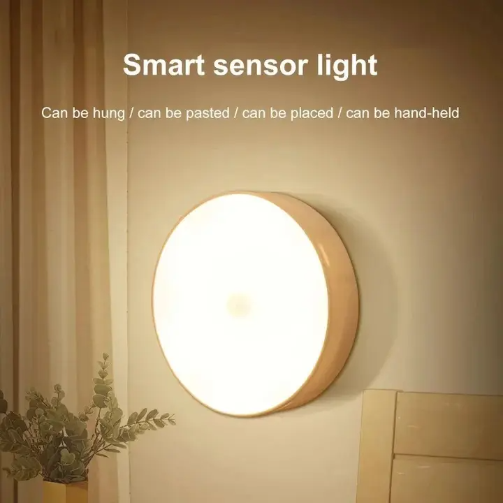 Motion Sensor LED Night Light USB Rechargeable Under Cabinet Kitchen & Dining room appliances Wall Lights