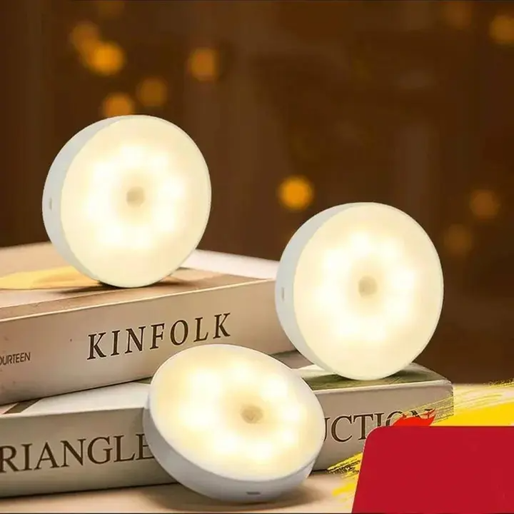 Motion Sensor LED Night Light USB Rechargeable Under Cabinet Kitchen & Dining room appliances Wall Lights
