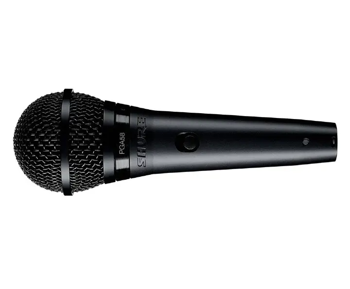 Vocal Microphone Shure PGA58 With XLR -Jack Cable