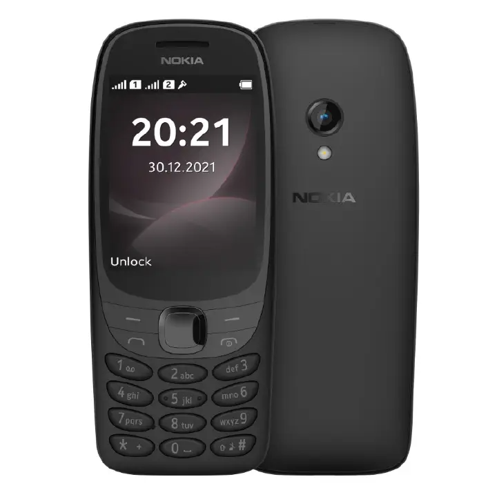 Nokia 6310 (2021) Smartphone 2.8 Inch Screen Dual SIM Phone 2G Call Rear Camera 0.5MP Shock Resistant and Durable Super Strong Battery