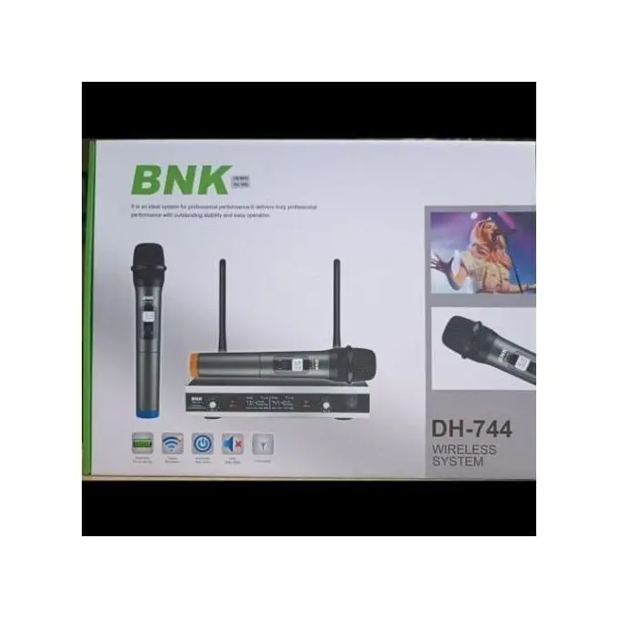 VHF 2 PC Professional Wireless Microphones with Receiver