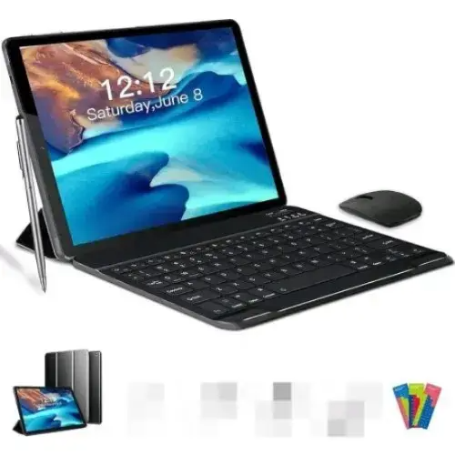 Modio M28 Students/Adults 512GB/6GB 6000MAH 5G Simcard Slot Tablet with BT Keyboard, Mouse &TOUCH PEN