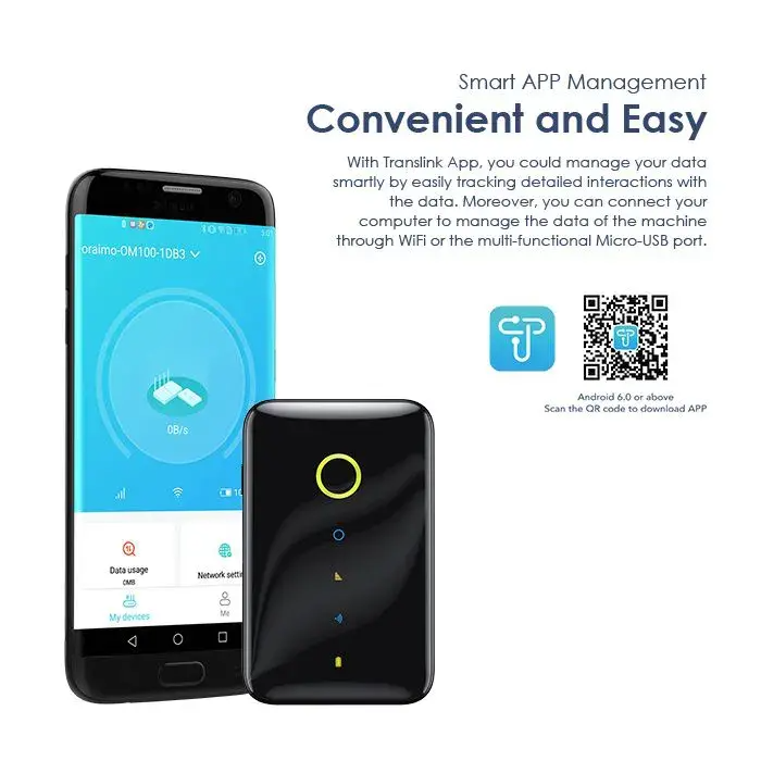 oraimo sharable WiFi 4G Mobile Hotspot MIFI open to all networks, including Faiba,
