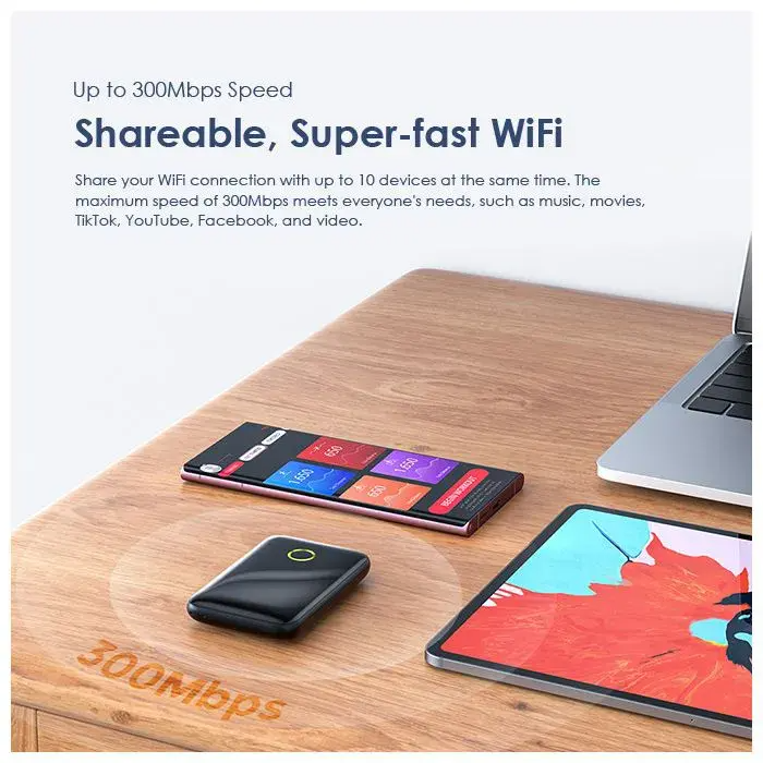 oraimo sharable WiFi 4G Mobile Hotspot MIFI open to all networks, including Faiba,