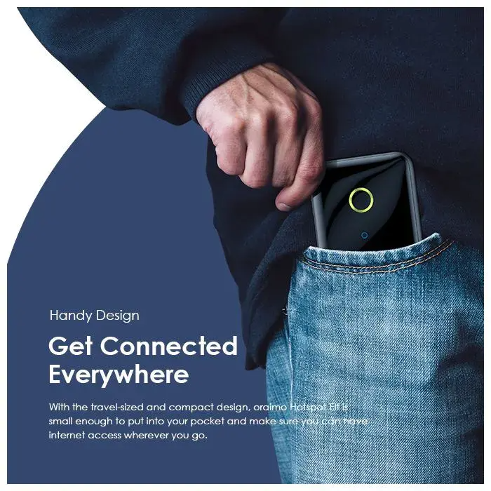 oraimo sharable WiFi 4G Mobile Hotspot MIFI open to all networks, including Faiba,