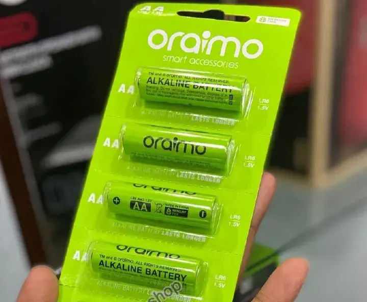 Oraimo Dry Phone Battery, Quick Charging, Anti-Leak, Anti-Corrosion, Long-Lasting Power, Mercury Free