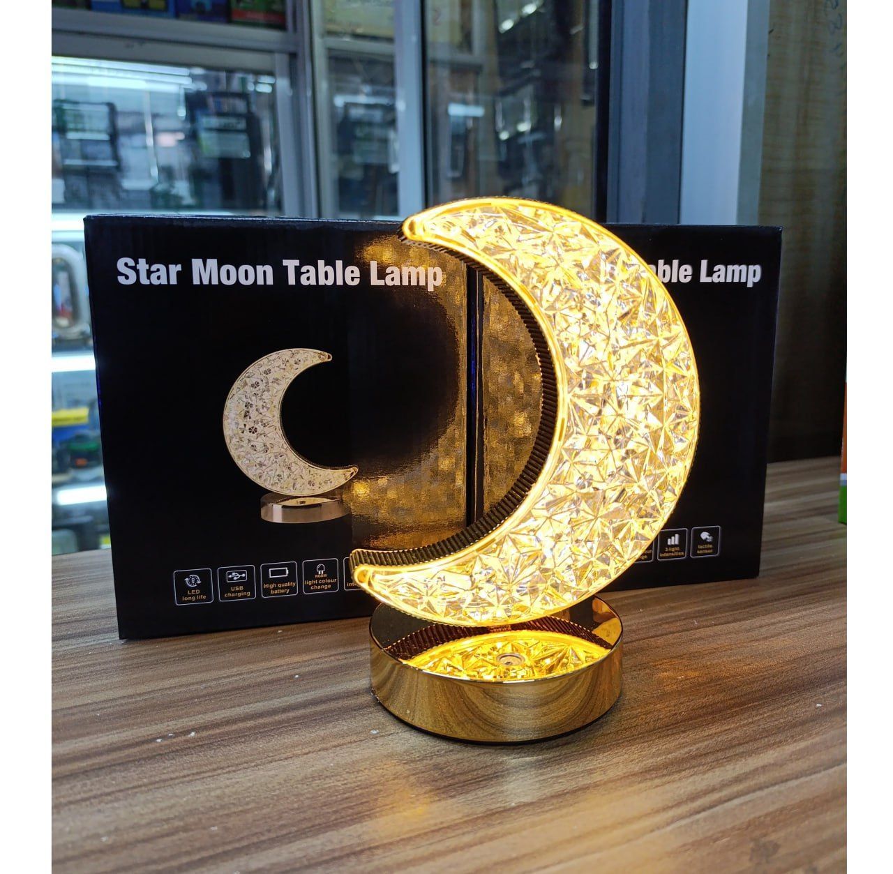 1pc Elegant Desk Lamp with Touch Control - Adjustable Color Temperature, USB Rechargeable, Modern Design for Bedroom Bedside & Romantic Atmosphere Lighting, Lamp for Bedroom