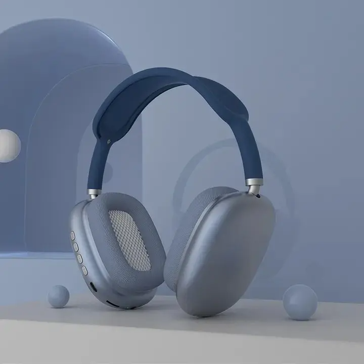 P9 Air Max Wireless Bluetooth Headphones Sports Gaming Wireless Headset Noise Reduction Earphone With Microphone Supports TF