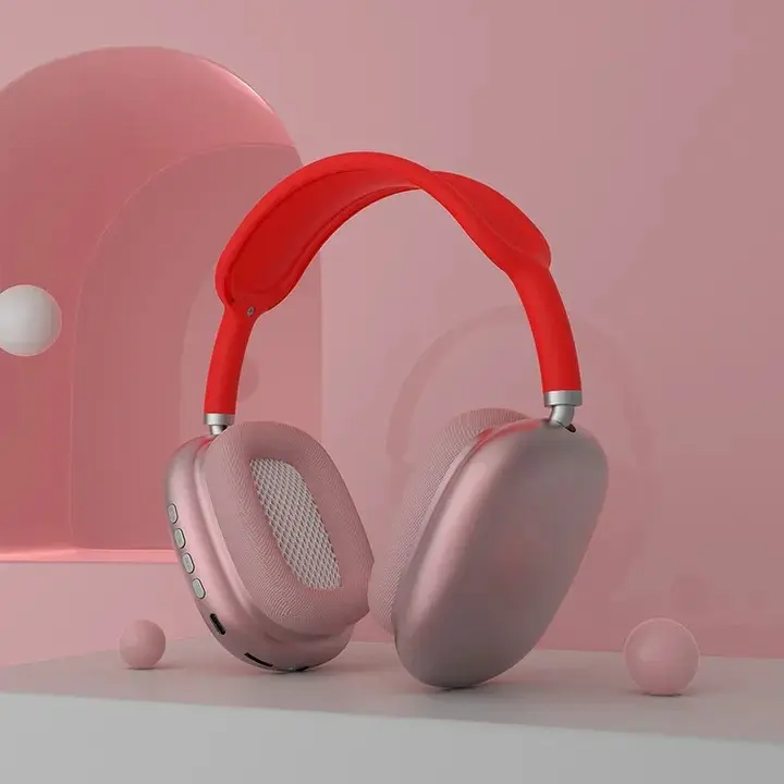 P9 Air Max Wireless Bluetooth Headphones Sports Gaming Wireless Headset Noise Reduction Earphone With Microphone Supports TF