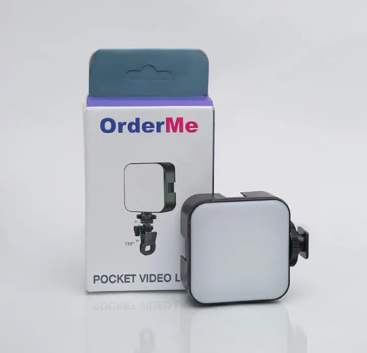 Selfie Light, LED Video Camera Light, Portable Clip on Light Panel for {Camera, Phone, Laptop, Table,Computer}, 2000mAh, 2500-6500k Rechargeable Fill Light for Picture/TikTok/Makeup/Vlog