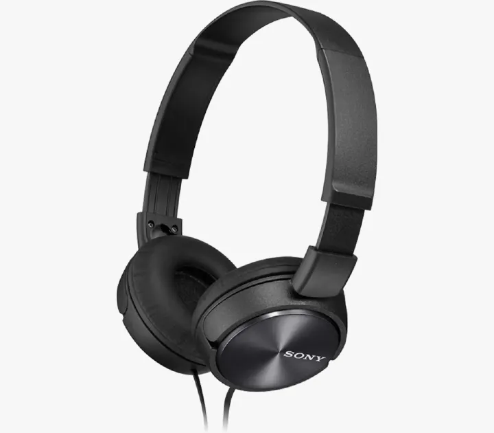 Original Sony MDR-ZX310AP Wired On-ear Folding Headphones | Black