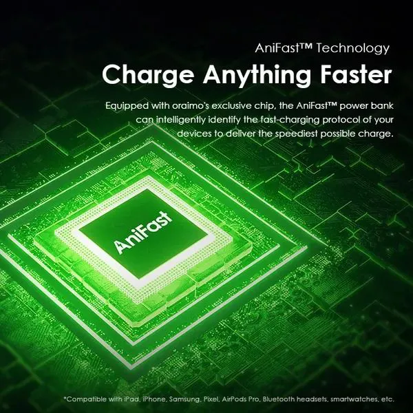 oraimo PowerBox 300 Lite 30000mAh 15W Fast Charging Power Bank