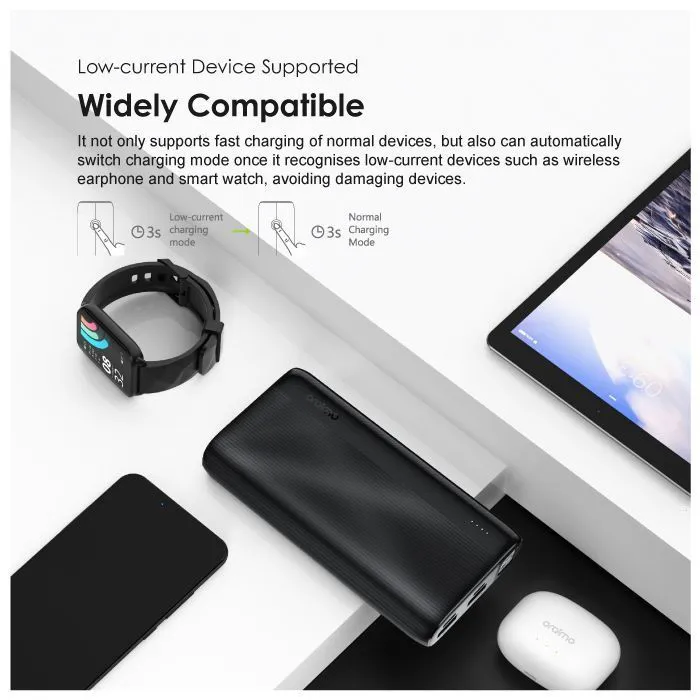 Oraimo Triple Ports LED Power Bank