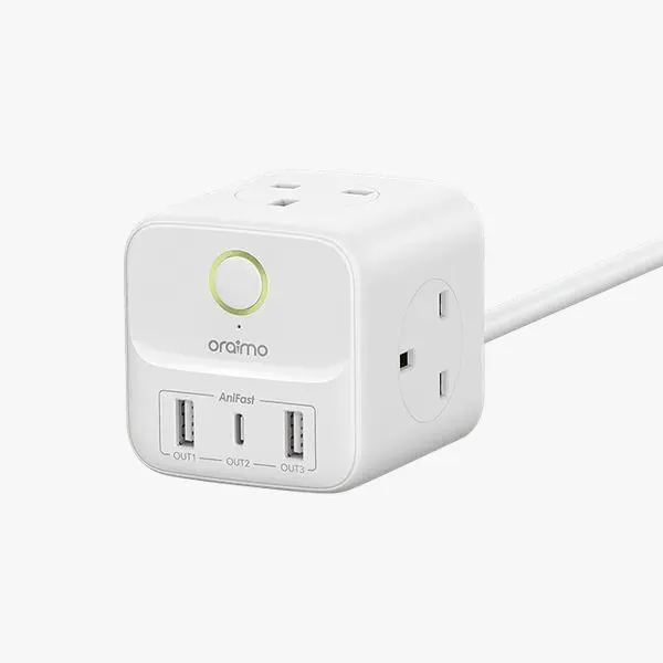 oraimo PowerHub 1.5M 6-in-1 Power Cube