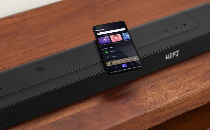 JBL Bar 500 5.1-Channel With MultiBeam And Dolby Atmos Soundbar Bluetooth / Wireless Powerful Speaker