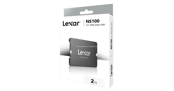 Lexar 2.5" Internal SSD 128GB, 256GB, 512GB, 1TB, 2TB Long Lasting Faster performance and more reliable - WITH WARRANT