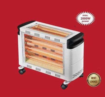 2000 Watts Quartz Heater with 4 Heat Settings