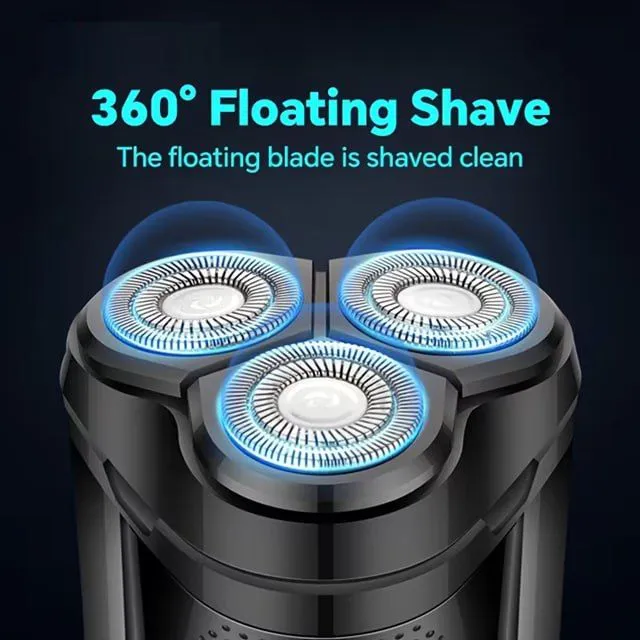 Professional Men's electric shaver, with smooth and comfortable shaving time, suitable for facial trimming and cleaning, smooth and clean every shaving, USB charging, ideal holiday gift, Father's Day
