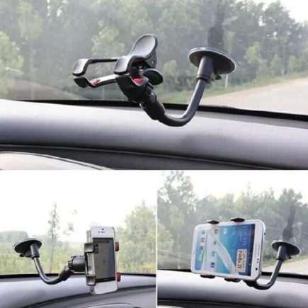 Sucker Car Phone Holder Mount Stand For GPS Telefon Mobile Cell Support For IPhone 13 12 11 Pro Xiaomi/Samsung 360-Degree Adjustable Suction Cup Car Phone Holder Horizontal And Vertical Screens