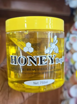 Kristal Fast Hair Removal Honey Wax 750ml