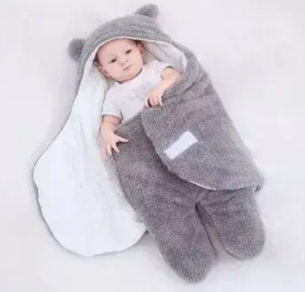 REDUCED PRICES!! Generic WARM SOFT BABY SWADDLE SHAWL BLANKET / HOODED SLEEPING BLANKET / BABY SWADDLE WRAP PROTECT YOUR BABY AGAINST COLD WEATHER AND DISEASES