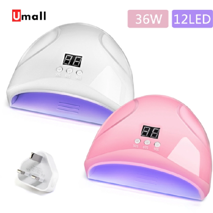 120W Nail Lamp UV LED Nail Lamp Lights Gel Nail Curing Nail Dryer USB Cable Nail Light With Plug