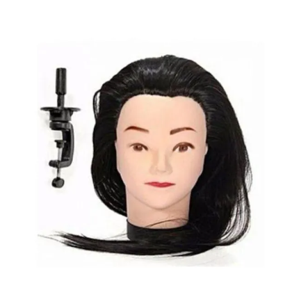 pro practice Dummy Head For hairdressing/saloon training with hair