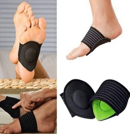 Silicon  Arch Support Insole Shoe Pad For Flat Foot Correction And Pain Relief Inner Sole