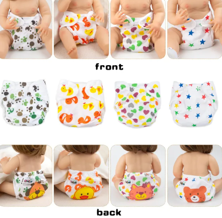 Baby Washable Diappers Waterproof Potty Training Pants Baby Toddler Kid Underwear Cloth Diaper