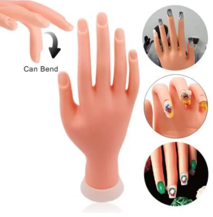Hand training dummy cosmetology nail practice mannequin hand doll bracelets/rings/jewelry display stand