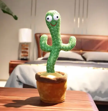 Musical Toys Can Record Parent-Child Communication Interaction Cute Talking Dancing Cactus Doll Speaking Voice Kawaii Children's Educational Toys