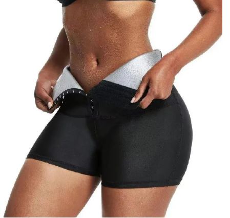 Sweat Waist Trainer Body Shaper Pants Workout Shorts Sauna Effect Leggings Tummy Control Slimming Shapewear Thigh Trimmer