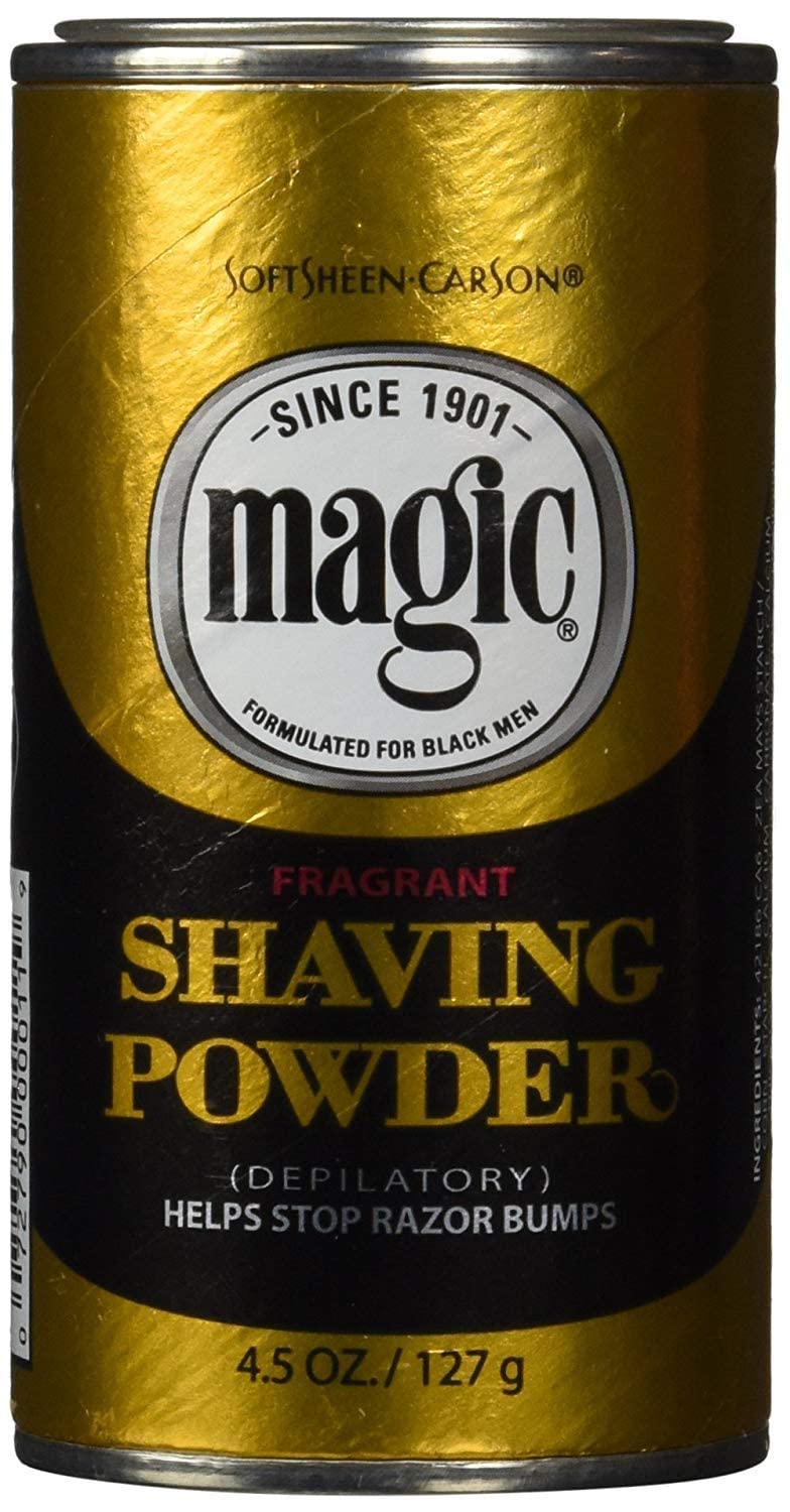 Magic Shaving Powder- Gold Fragrant Case
