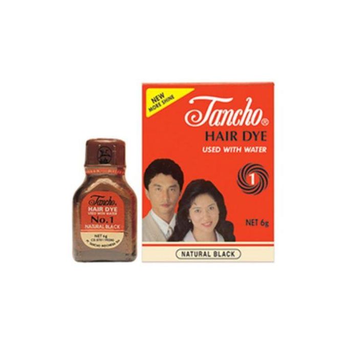 Tancho,Natural Black HAIR DYE for More Shine