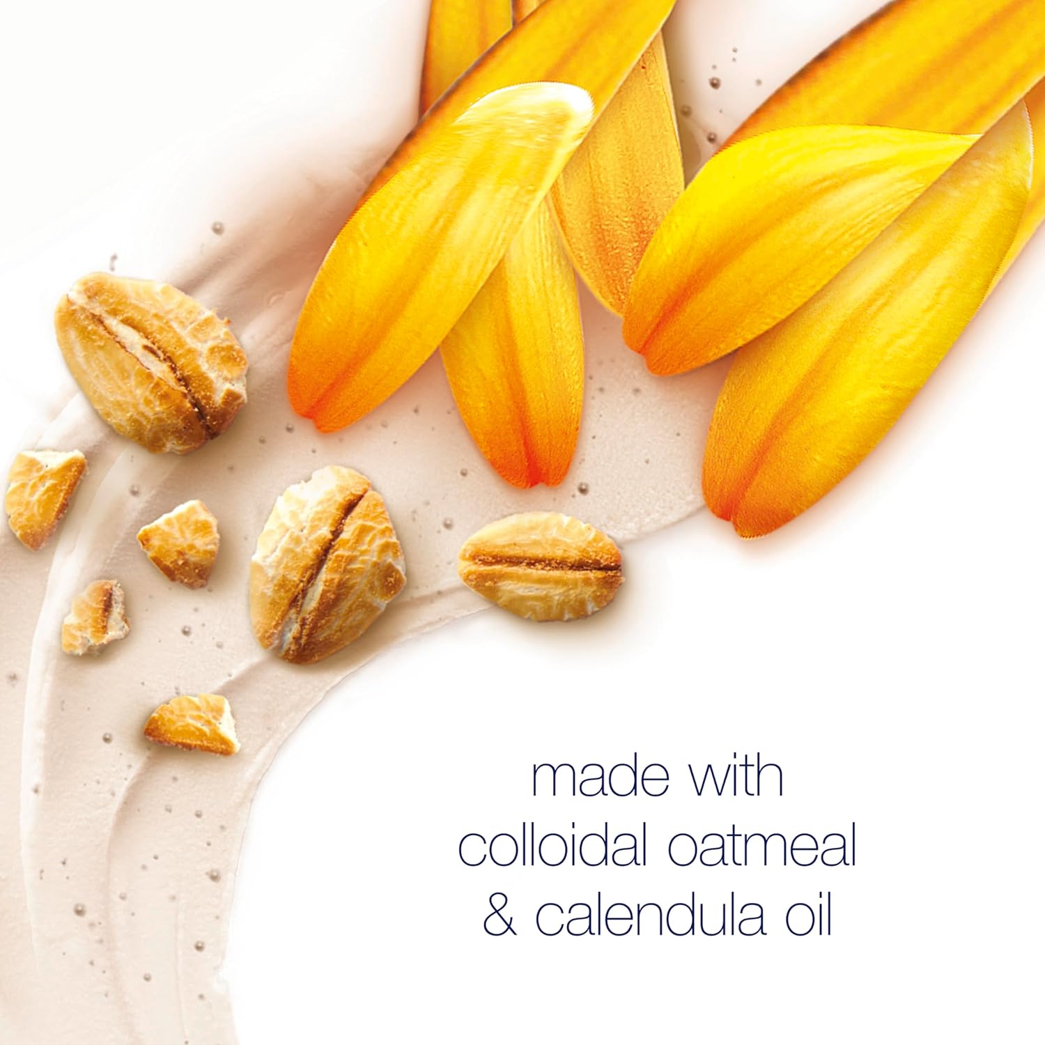 Exfoliating Body Polish Scrub for Silky Skin Oatmeal & Calendula Oil Body Scrub Exfoliates & Gives Lasting Nourishment