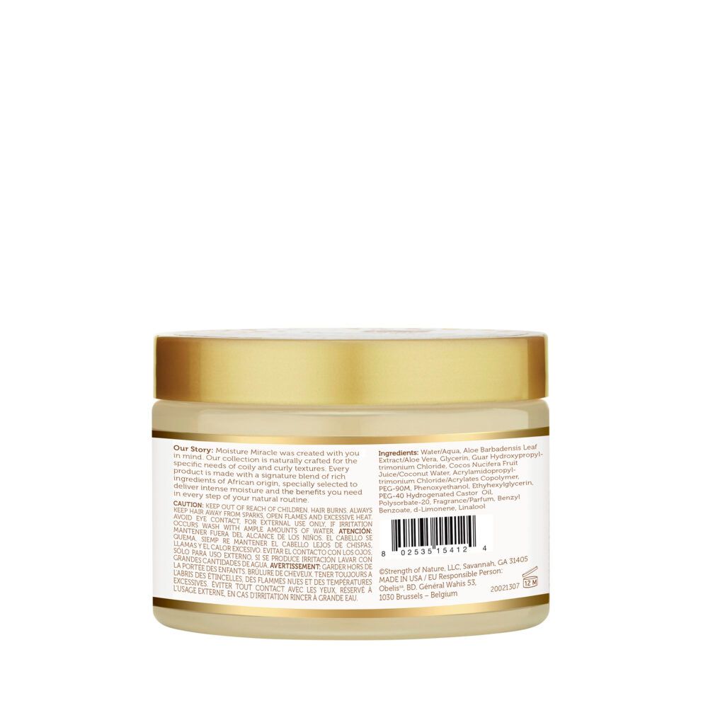 AFRICAN PRIDE Moisture Miracle Aloe & Coconut Water , Detangle & Condition Pre-shampoo