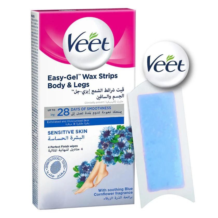 Veet Hair Remover Cold Wax Strips (Ready to use)