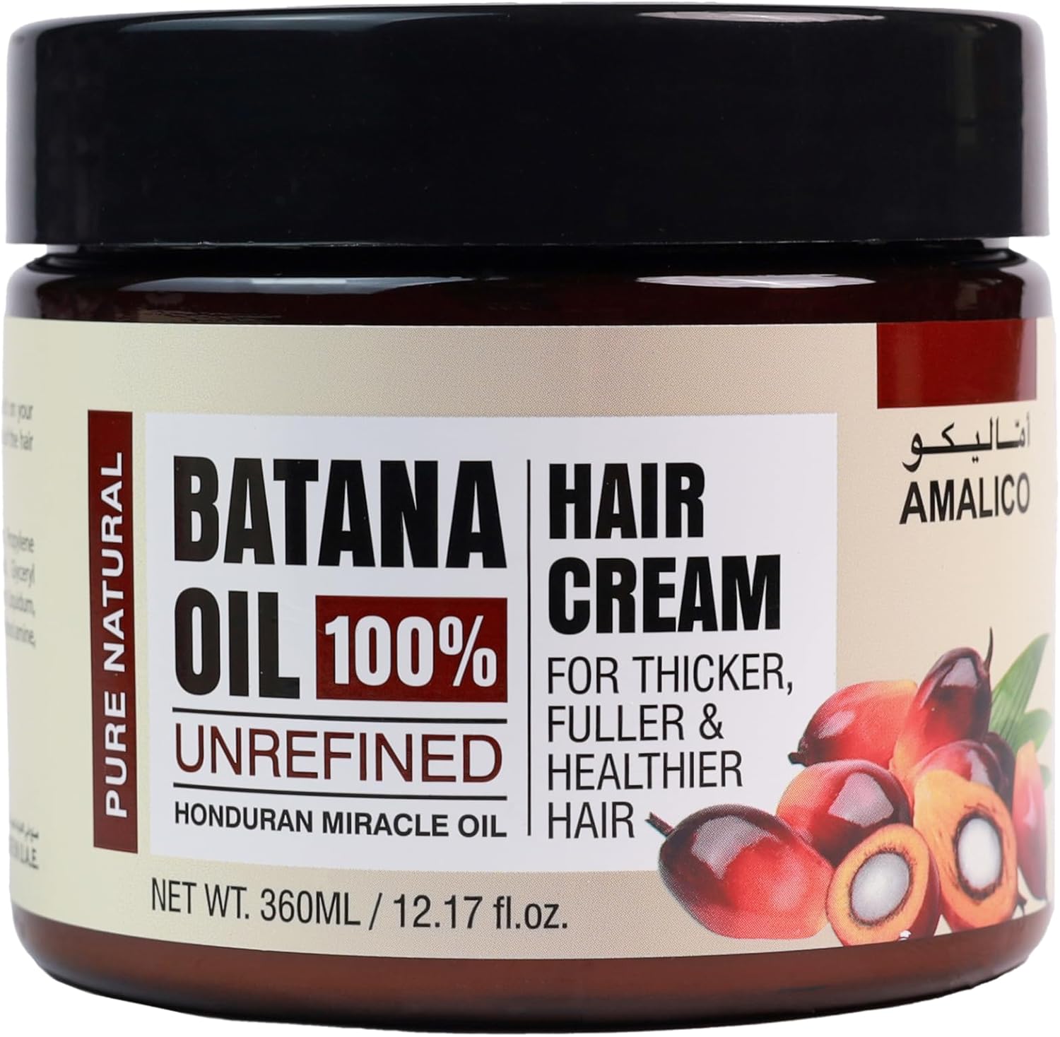 AMALICO BATANA OIL 100% UNREFINED HAIR CREAM-360ml