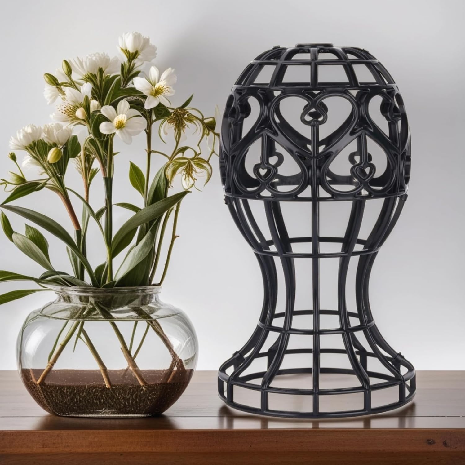 Lantern Shape Plastic Wig Stand /Hat Cap Holder/Portable ABS Wig Stand Foldable/ Wig Display Holder